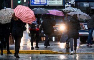 Condições frias e tempestuosas retornam à AMBA após vários dias de temperaturas primaveris