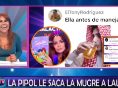 Magaly Medina para Laura Spoya por aparecer com o livro Coquito e compartilhar um comentário na rede: “Leia as regras para não ficar bêbada”
