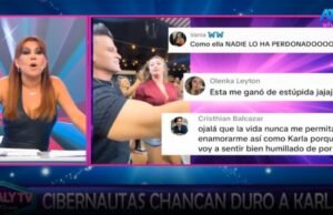Magaly Medina critica Karla Tarazona por oferecer uma música a Christian Domínguez: “Assim como eu, ninguém te perdoou”