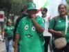 Adeus à seleção mexicana: torcedores trazem os Anjos da Independência para comemorar o último momento