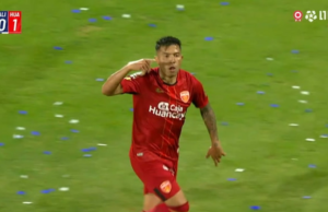 Grande bola da chalaca de Nahuel Luján que surpreendeu Matute no Alianza Lima x Sport Huancayo pela Liga 1 2026