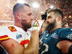 A vida de Jason Kelce mudou desde que Travis Kelce começou a namorar Taylor Swift