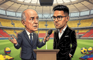 Carlos Antonio Vélez critica Falcao pelas críticas após a eliminação da Colômbia na Copa do Mundo de 2026: “É preciso ter coragem”