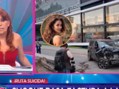 Magaly Medina para Laura Spoya pela carta relatada após o acidente: “Ele quer colocá-la na água quente e há consequências”