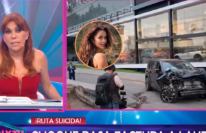 Magaly Medina para Laura Spoya pela carta relatada após o acidente: “Ele quer colocá-la na água quente e há consequências”