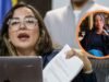 A senadora Jennifer Pedraza anunciou o indiciamento de Juliana Guerrero e sua irmã por quatro crimes de crime por sua ligação à suposta rede de corrupção.