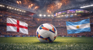 Copa do Mundo de 2026, hoje, quarta-feira, 15 de julho: horário, estádio e como assistir ao vivo a semifinal da Inglaterra. ARGENTINA