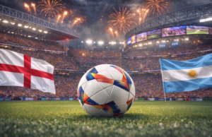 Copa do Mundo de 2026, hoje, quarta-feira, 15 de julho: horário, estádio e como assistir ao vivo a semifinal da Inglaterra. ARGENTINA
