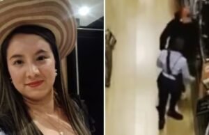 Eles compartilham o vídeo do momento exato do ataque a Rosa Mayerly Olaya em um Centro de Soacha
