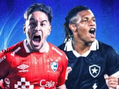 Cienciano x Botafogo: datas dos jogos das oitavas de final da Copa Sul-Americana 2026