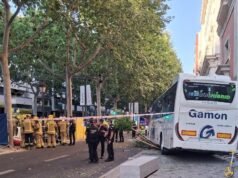 O SEM está tratando “cerca de quinze” feridos no acidente de Lleida