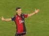 Grande gol de cobrança de falta de Nicolás Quagliata que faz 1 a 0 no Sporting Cristal x Melgar pela Liga 1 Clausura de 2026.