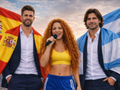 Shakira em plena Copa do Mundo de 2026: Espanha e Argentina, países de seus companheiros Gerard Piqué e Antonio de la Rúa