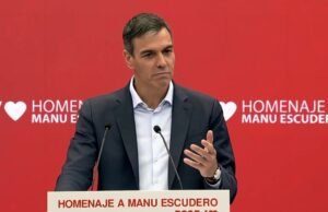 Sánchez relembra o rosto de Manuel Escudero como prova da “transformação” do socialismo democrático
