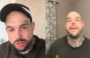 Emiliano Aguilar raspa a cabeça para revelar a careca durante o BelicoFest 2026
