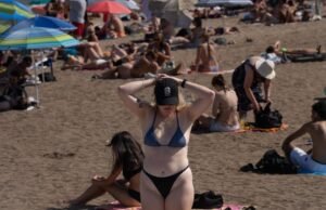 O calor vai continuar esta segunda-feira, com CCAA 10, Ceuta e Melilha em risco de temperaturas que cheguem aos 40ºC.