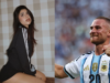 Produção de fotos eróticas de Cami Mayan antes do gol de Alexis Mac Allister pela seleção nacional