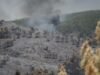 O incêndio de La Mierla (Guadalajara) entra no quinto dia e queimou mais de 26 mil hectares