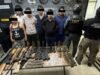 Eles prenderam seis supostos membros do Cartel de Chiapas e da Guatemala com armas usadas pelo Exército Mexicano