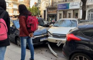 Um taxista causou vários acidentes ao perder o controle do veículo em Caballito