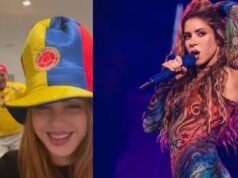 Shakira comemora a vitória da Colômbia na Copa do Mundo de 2026 sobre Gana com um ‘trenzinho’