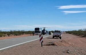 Um helicóptero que ia combater um incêndio em La Rioja caiu em San Juan: todos os 7 trabalhadores morreram.