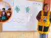 Dia do Professor: um professor passa sete horas por semana ensinando sete crianças em uma pequena cidade de Ayabaca enquanto sua escola está em construção.