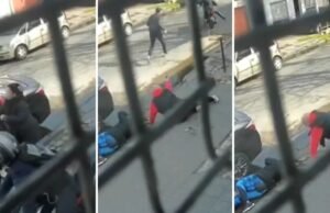 Um atirador morto, outro em fuga após tentar assaltar um policial aposentado que se defendeu disparando tiros