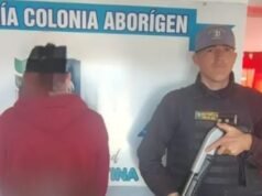 Eles prenderam um homem que atirou em um adolescente no Chaco