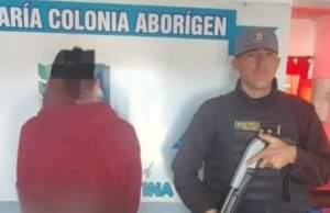 Eles prenderam um homem que atirou em um adolescente no Chaco