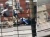 Vídeo de espancamento violento de motociclistas em La Matanza: seu cúmplice tinha tornozeleira eletrônica