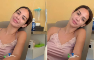 Tamara Gorro do hospital e relata seu estado: “Não vou mentir para você, é muito assustador e estou internada há quatro dias”.