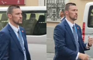 Os guardas do Rei de Espanha roubaram a atenção e gritaram: “Quem é este homem?”