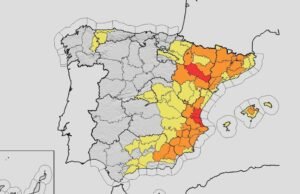 Aemet ativa o nível vermelho devido ao calor extremo em Saragoça e Valência devido à previsão de máxima de 42 graus.