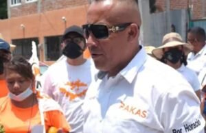 Eles atacaram com balas o ex-candidato do MC a presidente municipal de Teotihuacán
