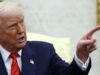 Trump descreveu a relação dos EUA com a NATO como “ridícula” e voltou a exigir que a Europa aumentasse os gastos militares