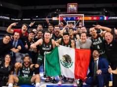 México avança para a segunda fase do campeonato mundial de basquete