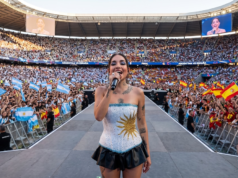 María Becerra chega a campo da Copa do Mundo de 2026 para cantar a Canção: “Essa é a melhor coisa da minha carreira”