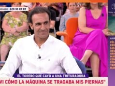 O toureiro Alberto Álvarez relembra o acidente após cair do britador: “Meu corpo queria sair, mas eu não saí”