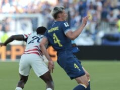 Copa do Mundo: EUA não podem recorrer da suspensão do cartão vermelho de Folarin Balogun