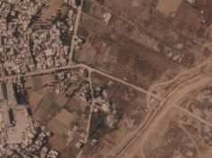 Israel está construindo um muro de barro com quilômetros de extensão dentro de Gaza, reforçando sua divisão