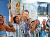 Com a glória da Copa do Mundo, os torcedores argentinos migram para este mercado familiar do Vale