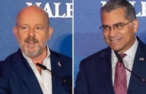 Durante o discurso em Los Angeles, Becerra e Hilton apresentaram proposta para novembro