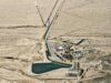 Homem encontrado morto em um lago de entrada de água em uma estação de tratamento de água no deserto de Mojave