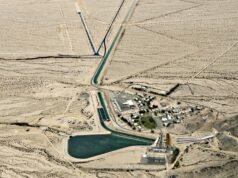 Homem encontrado morto em um lago de entrada de água em uma estação de tratamento de água no deserto de Mojave