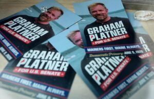 Platner desistiu oficialmente da corrida para o Senado do Maine