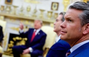 A América está em guerra. Hegseth se concentra na higiene e nos hormônios.