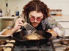 Guia de queijo grelhado para aprender a cozinhar bife