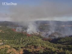 O Pigeon Fire queimou perto de Yosemite, gerando uma ordem de evacuação em Sonora