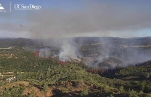 O Pigeon Fire queimou perto de Yosemite, gerando uma ordem de evacuação em Sonora